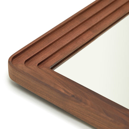 Terrace Mirror Walnut - ScentiMelti Home Fragrance, Beauty & Gifts UK