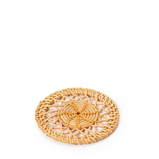 Diamond Rattan Round Coaster 10cm The Conran Shop ScentiMelti Wax Melts