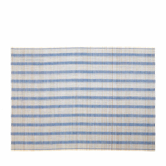 Bamboo Rectangular Placemat Blue 45 x 33cm - ScentiMelti Home Fragrance, Beauty & Gifts UK