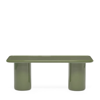 Mag Rectangular Low Side Table Green 90 x 40cm - ScentiMelti Home Fragrance, Beauty & Gifts UK