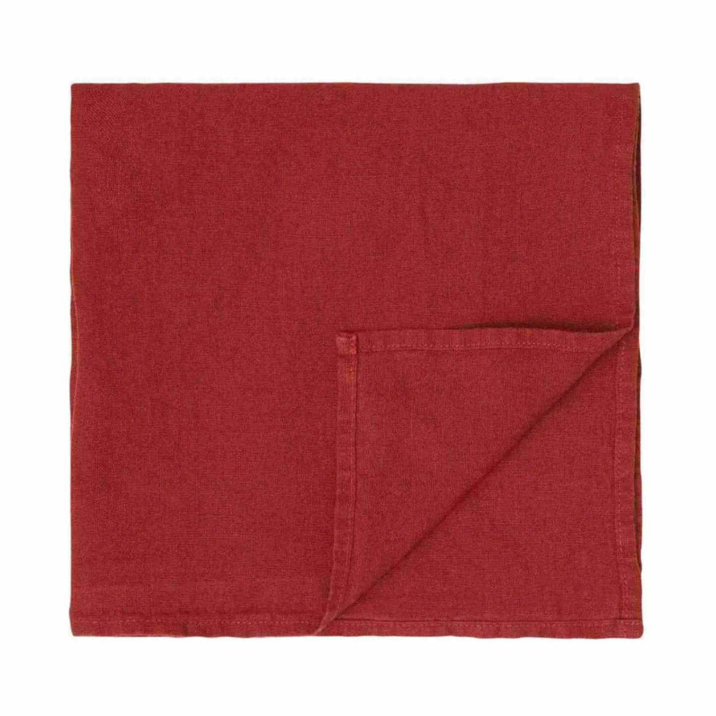 Linen Napkin Rouge 47 x 47cm - ScentiMelti Home Fragrance, Beauty & Gifts UK