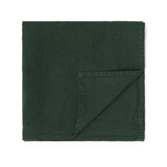 Linen Napkin Forest Green 47 x 47cm - ScentiMelti Home Fragrance, Beauty & Gifts UK