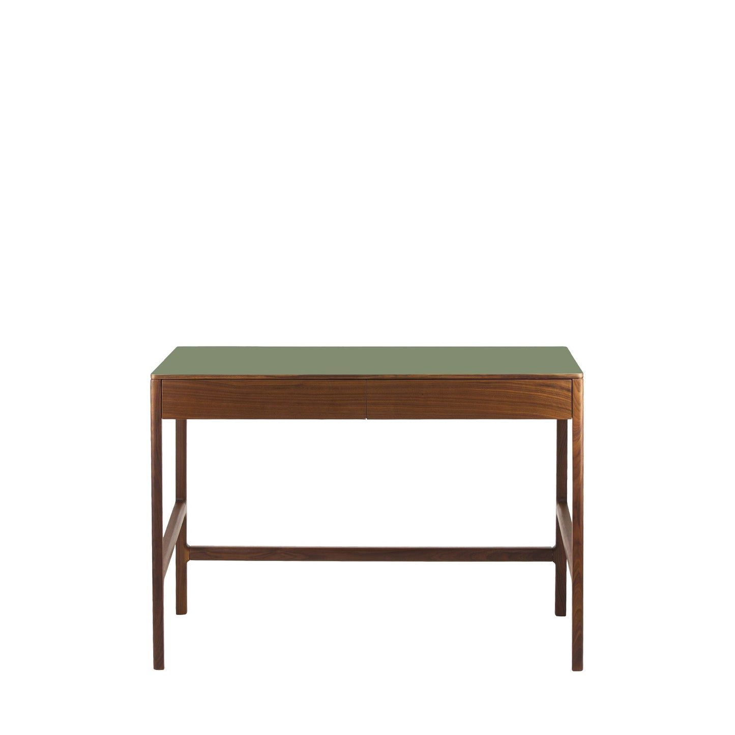 Domus 2-Drawer Desk Walnut - ScentiMelti Home Fragrance, Beauty & Gifts UK