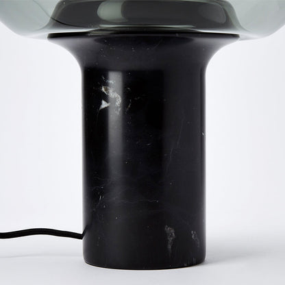 Flo Table Lamp Smoked Grey Glass - ScentiMelti Home Fragrance, Beauty & Gifts UK