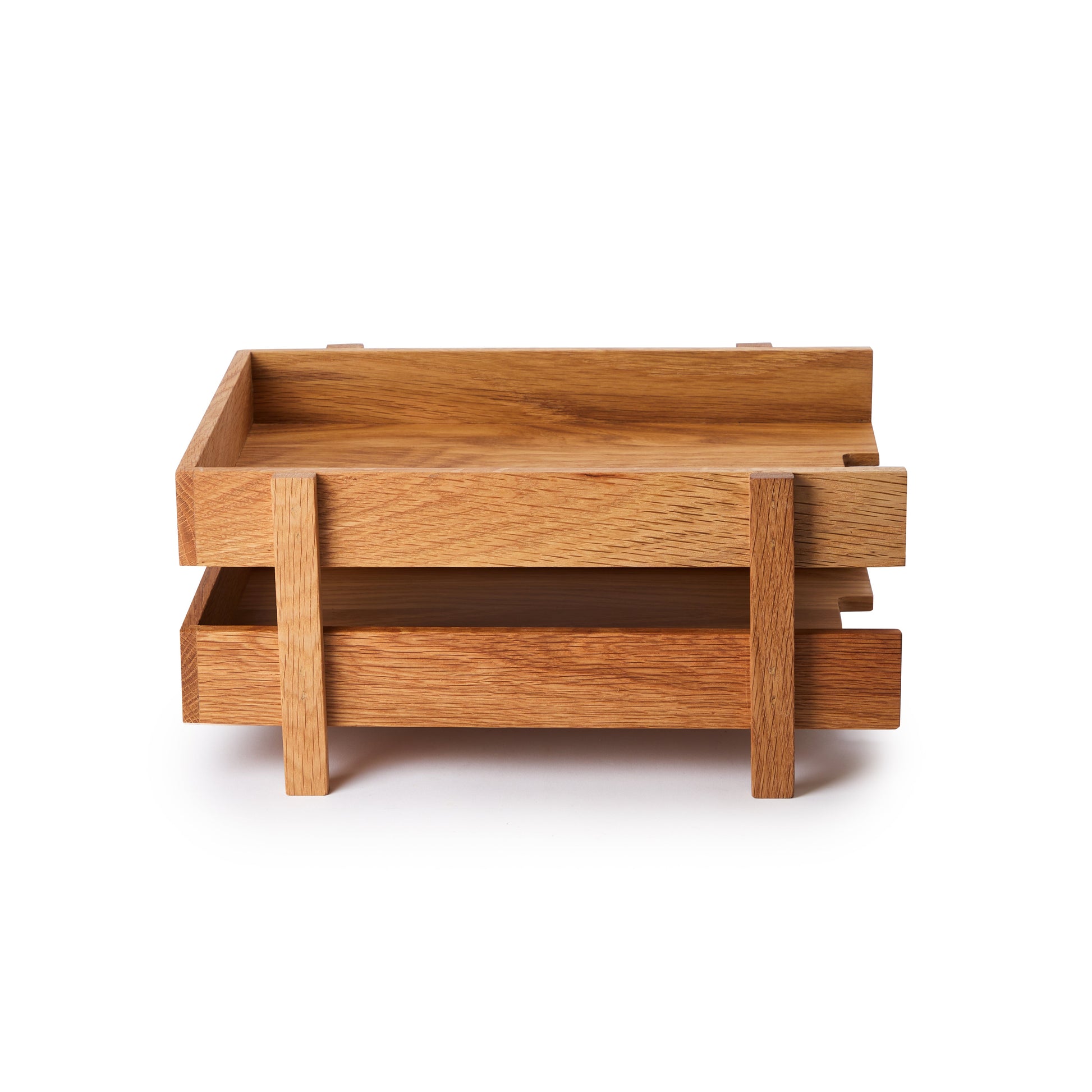 Vidar Stacked Desk Tray Oak The Conran Shop ScentiMelti Wax Melts