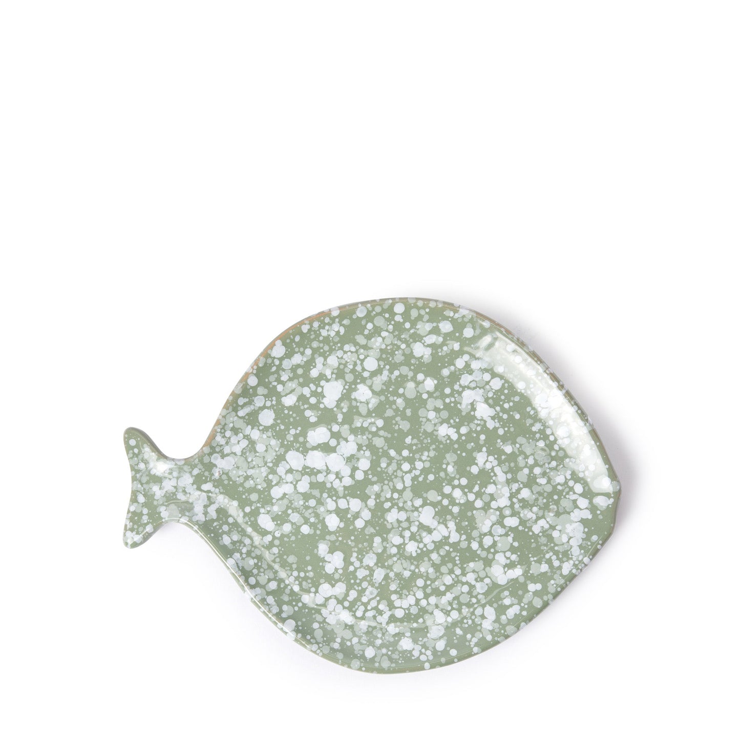 Small Fish Platter Silt Green 22cm - ScentiMelti Home Fragrance, Beauty & Gifts UK