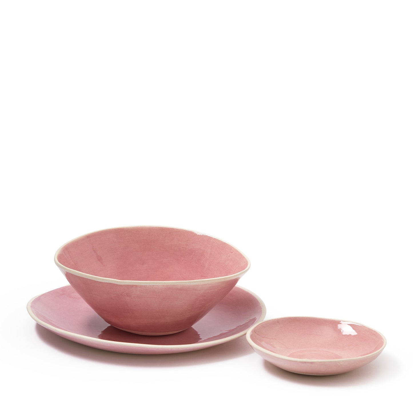 Brights Pink Side Plate - ScentiMelti Home Fragrance, Beauty & Gifts UK