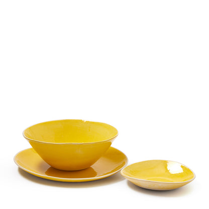 Brights Soup Bowl Yellow - ScentiMelti Home Fragrance, Beauty & Gifts UK