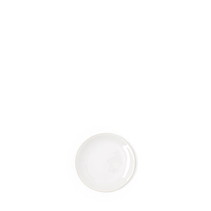 Organic Sand Side Plate White 19cm - ScentiMelti Home Fragrance, Beauty & Gifts UK