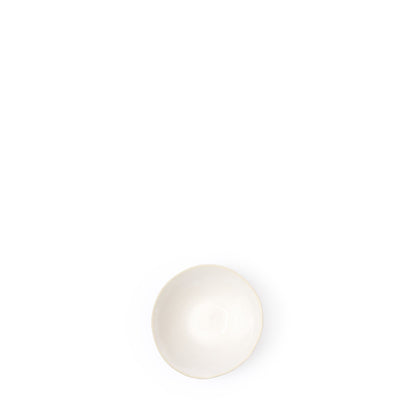 Organic Sand Soup Bowl White - ScentiMelti Home Fragrance, Beauty & Gifts UK