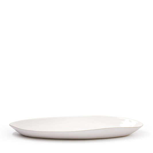 Organic Sand Oval Platter 56cm - ScentiMelti Home Fragrance, Beauty & Gifts UK