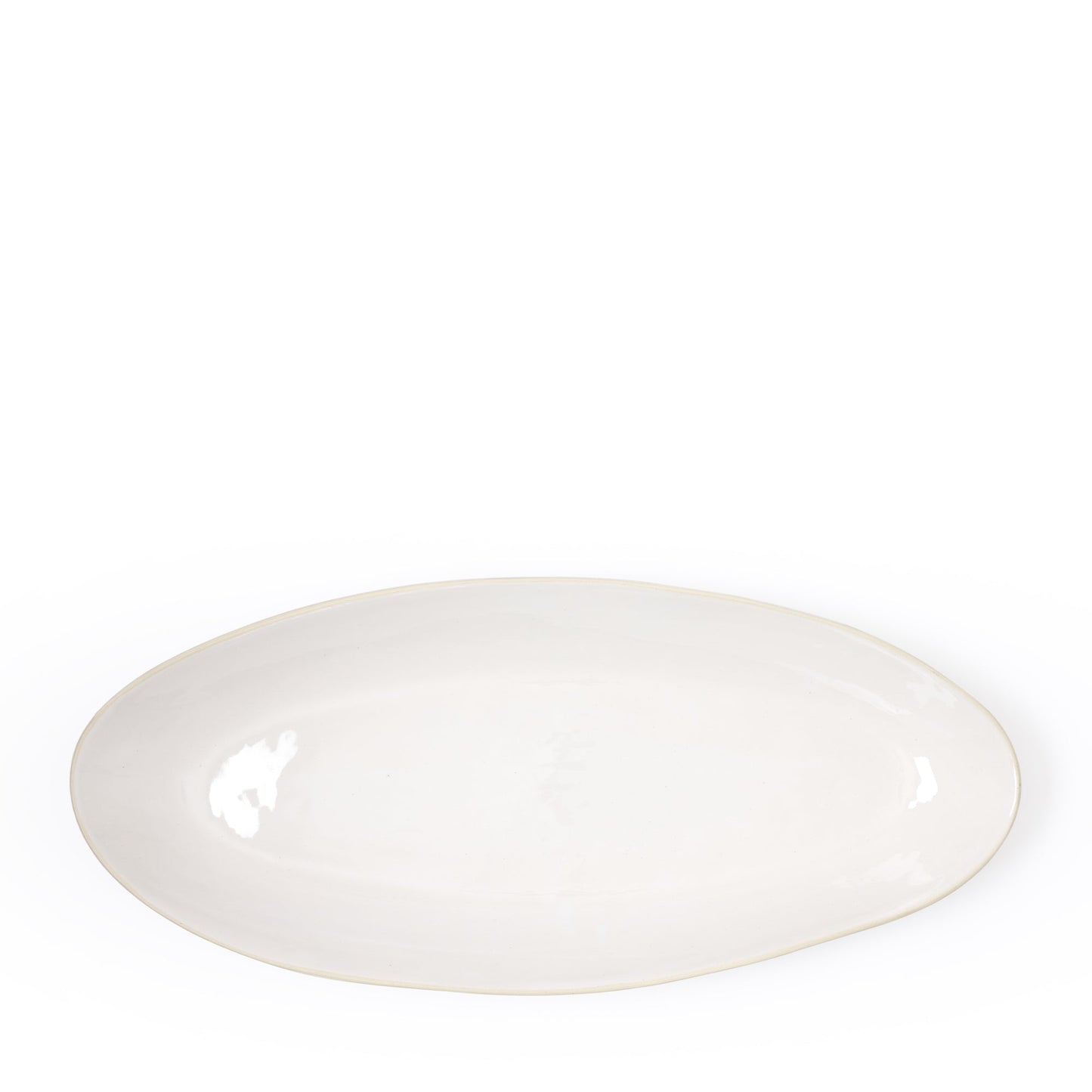 Organic Sand Oval Platter 56cm - ScentiMelti Home Fragrance, Beauty & Gifts UK