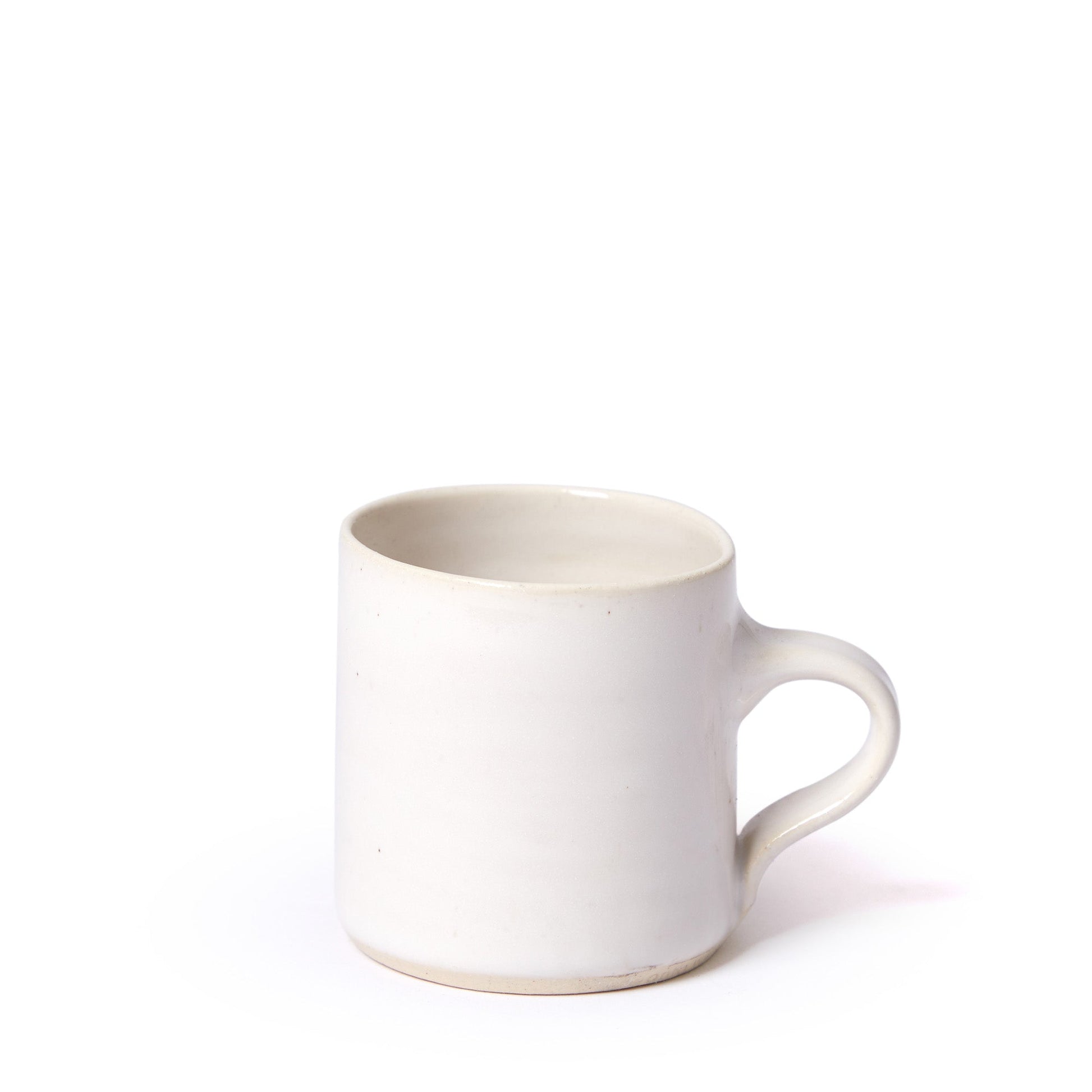 Organic Sand Espresso Cup White - ScentiMelti Home Fragrance, Beauty & Gifts UK