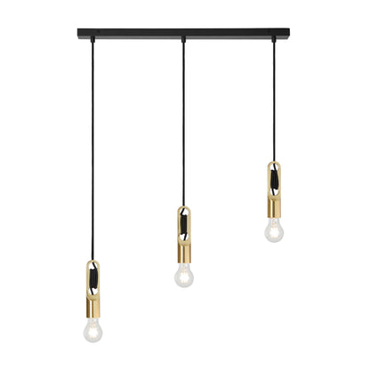 Loop 3 Trio Pendant Hanging Light Brushed Brass - ScentiMelti Home Fragrance, Beauty & Gifts UK