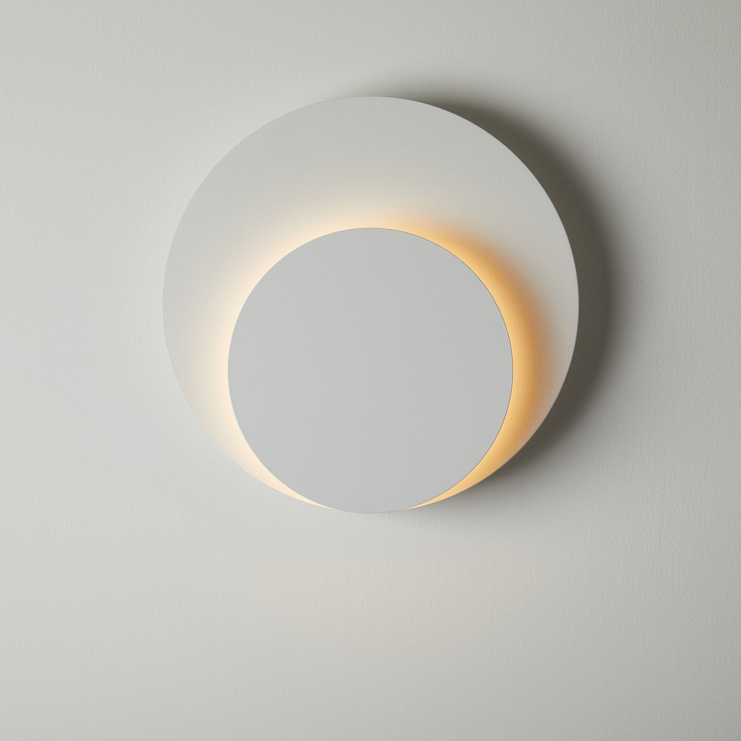 Eclipse Wall Light White - ScentiMelti Home Fragrance, Beauty & Gifts UK