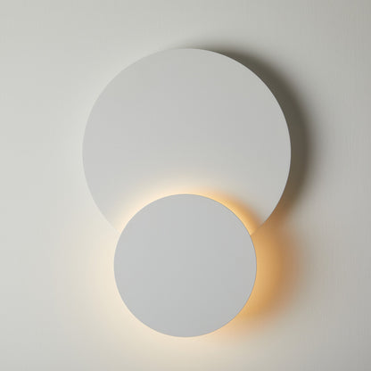 Eclipse Wall Light White - ScentiMelti Home Fragrance, Beauty & Gifts UK