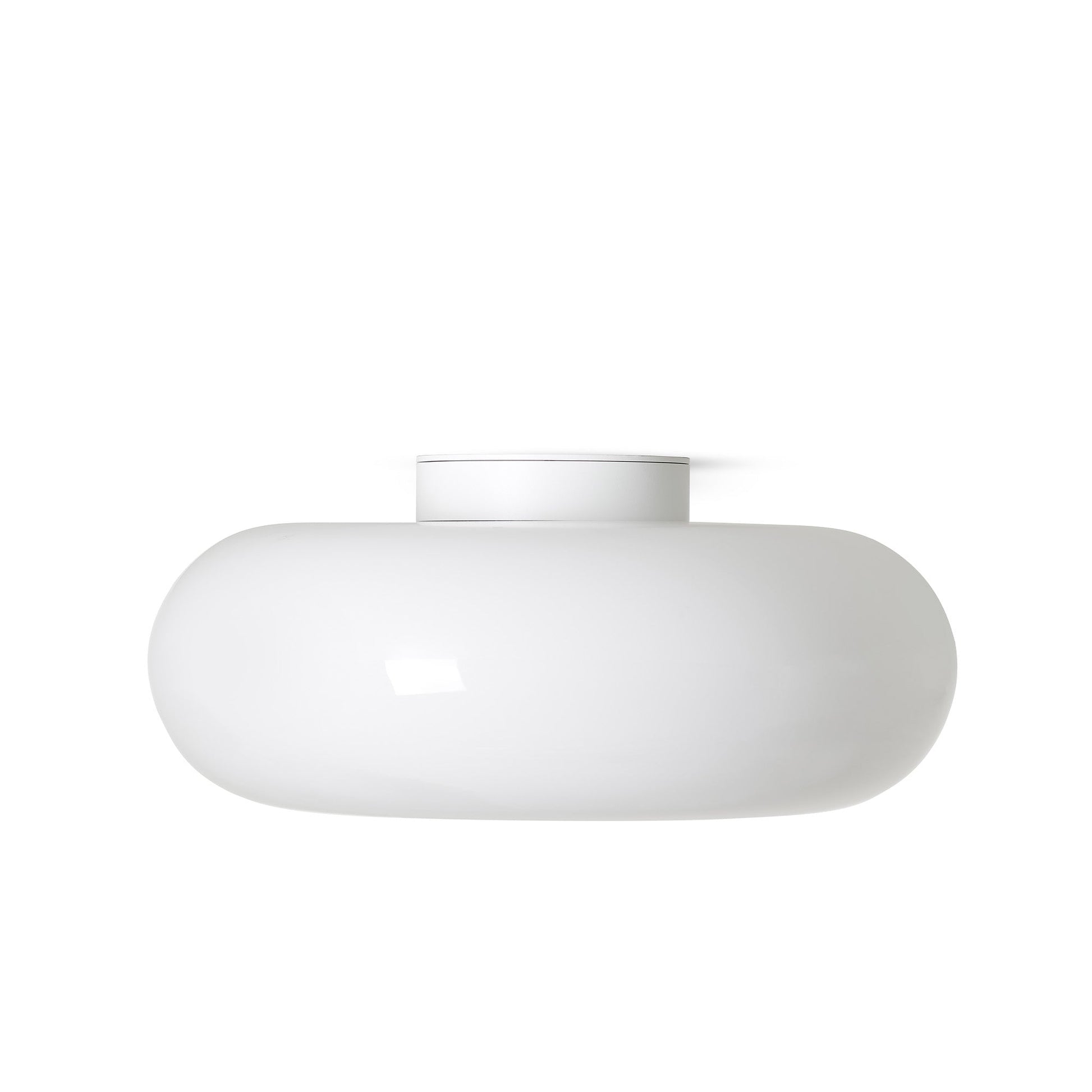 Torus Dimmable Large Flush Ceiling & Wall Light Opal The Conran Shop ScentiMelti Wax Melts