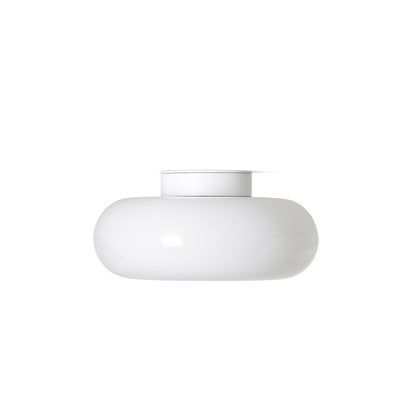 Torus Dimmable Medium Flush Ceiling & Wall Light Opal The Conran Shop ScentiMelti Wax Melts