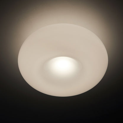 Torus Dimmable Small Flush Ceiling & Wall Light Opal The Conran Shop ScentiMelti Wax Melts