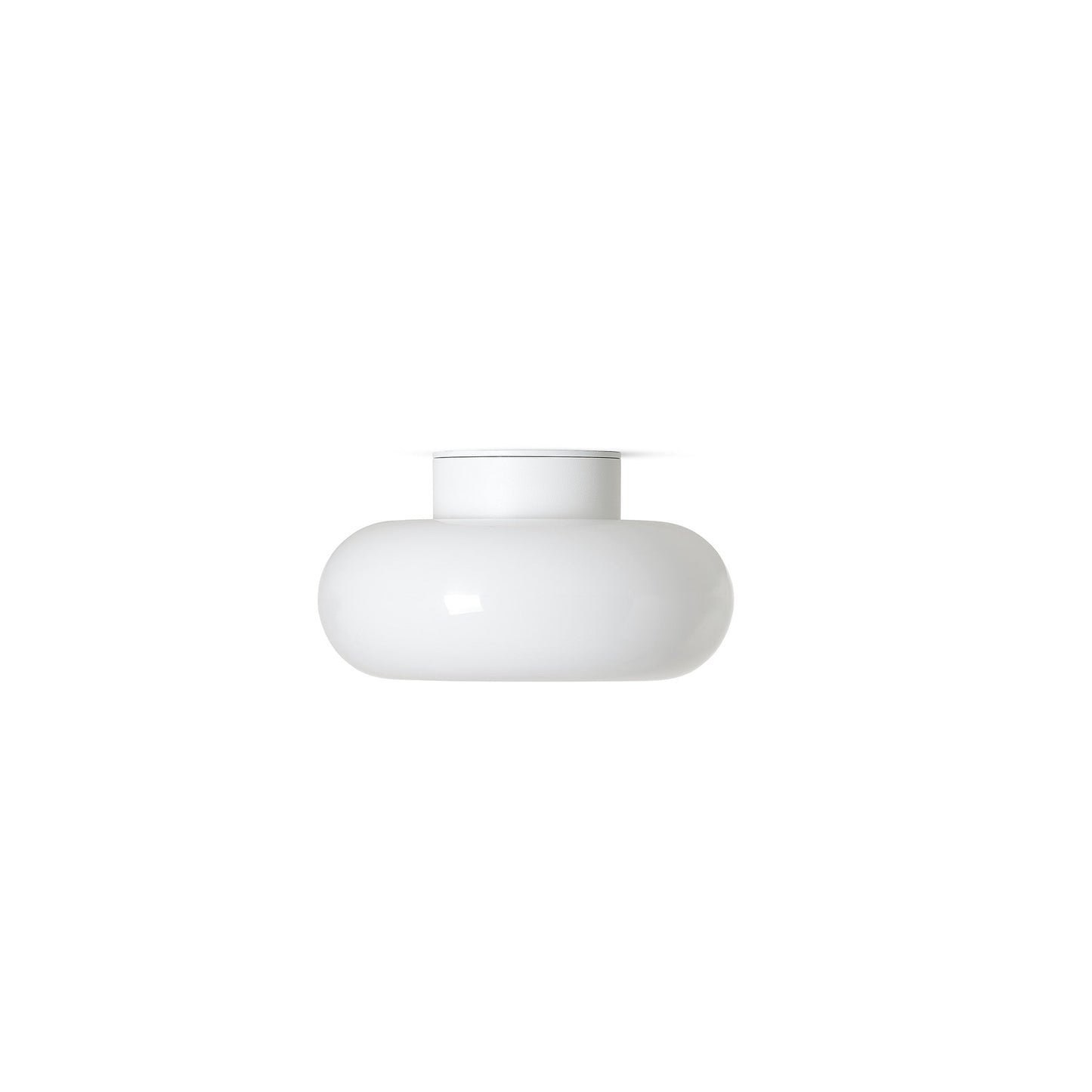 Torus Dimmable Small Flush Ceiling & Wall Light Opal The Conran Shop ScentiMelti Wax Melts