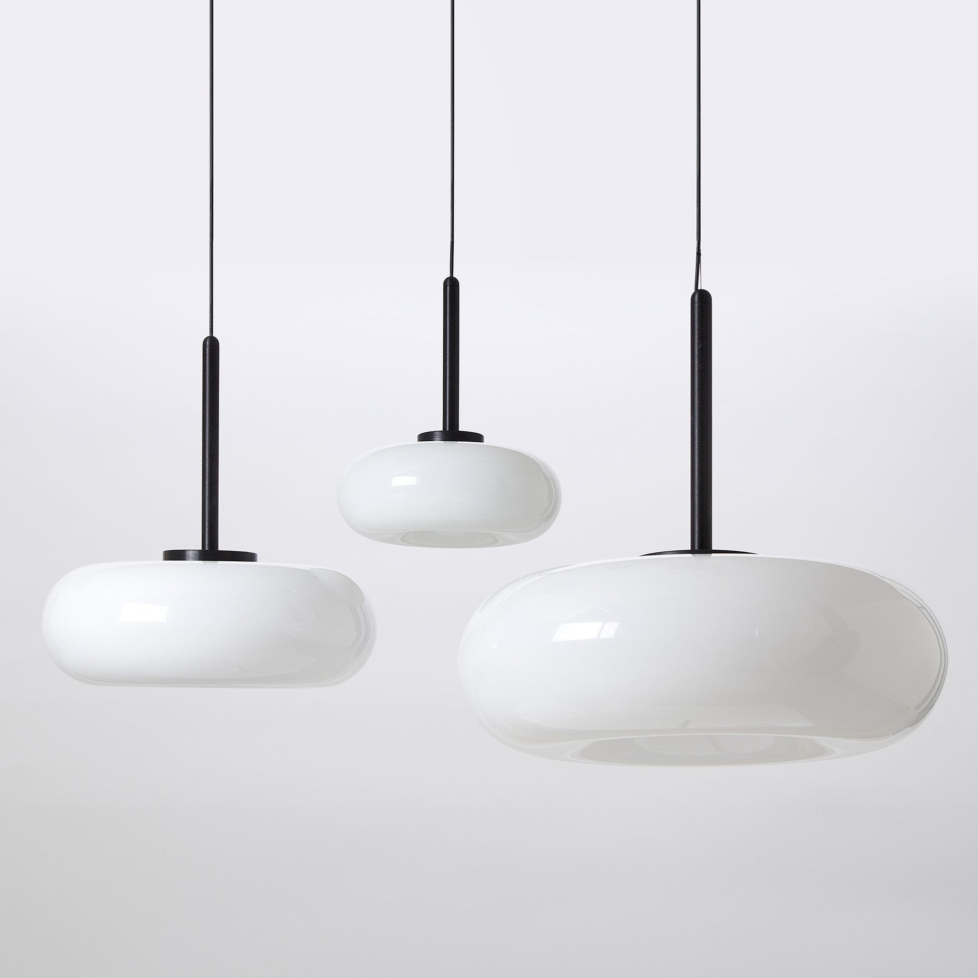 Torus Dimmable Medium Pendant Lamp Opal The Conran Shop ScentiMelti Wax Melts