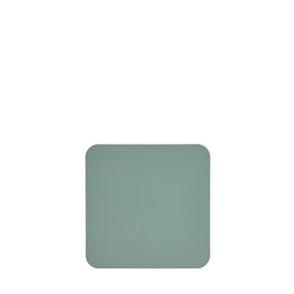 Cuero Two Tone Square Leather Coaster 10 x 10cm The Conran Shop ScentiMelti Wax Melts