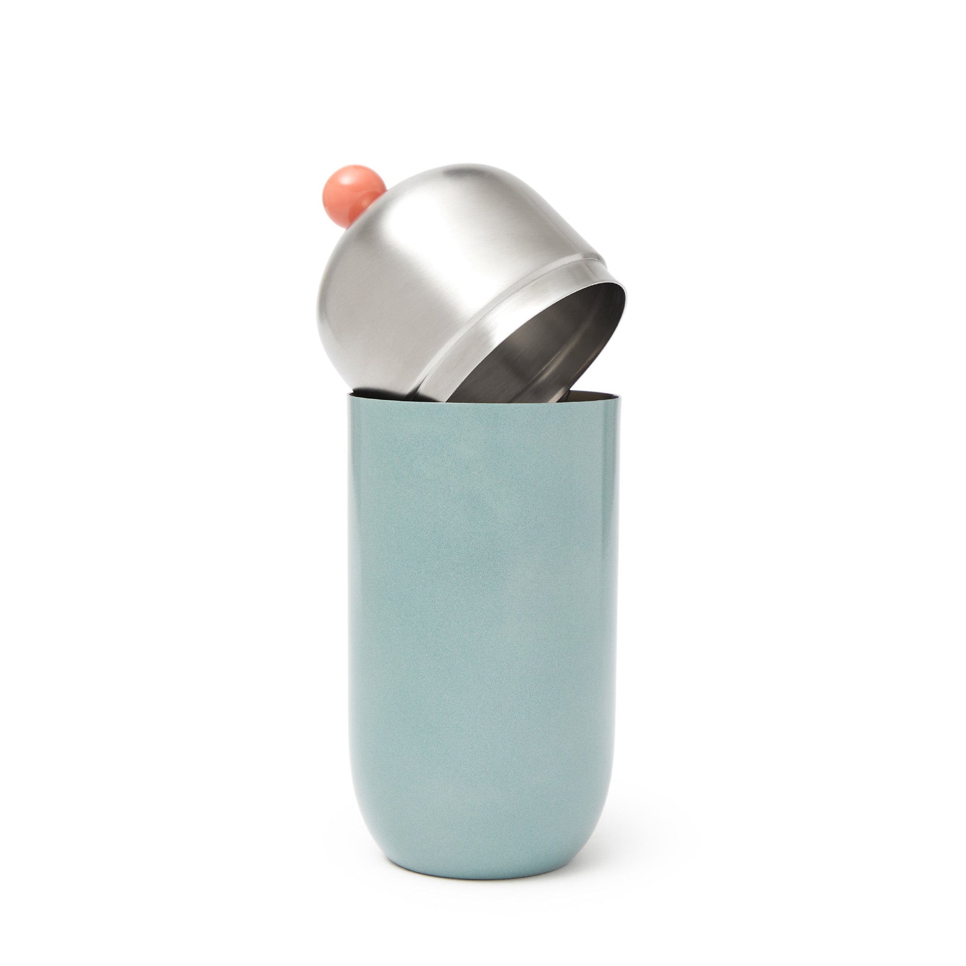 Stainless Steel Cocktail Shaker Blue & Pink - ScentiMelti Home Fragrance, Beauty & Gifts UK