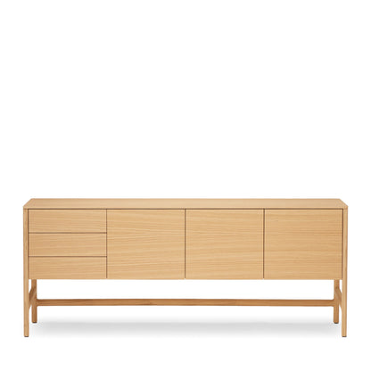 Domus Sideboard 3 Door Oak - ScentiMelti Home Fragrance, Beauty & Gifts UK