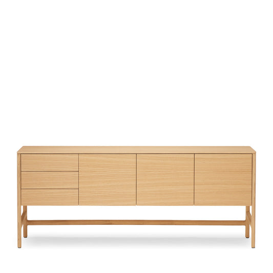 Domus Sideboard 3 Door Oak - ScentiMelti Home Fragrance, Beauty & Gifts UK