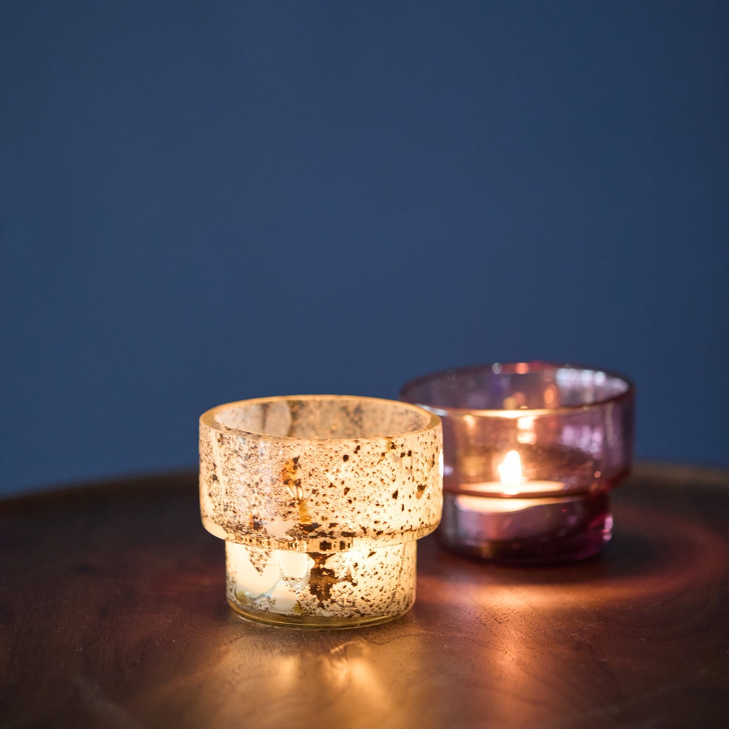 Votive Tea Light Holder Speckled - ScentiMelti Home Fragrance, Beauty & Gifts UK