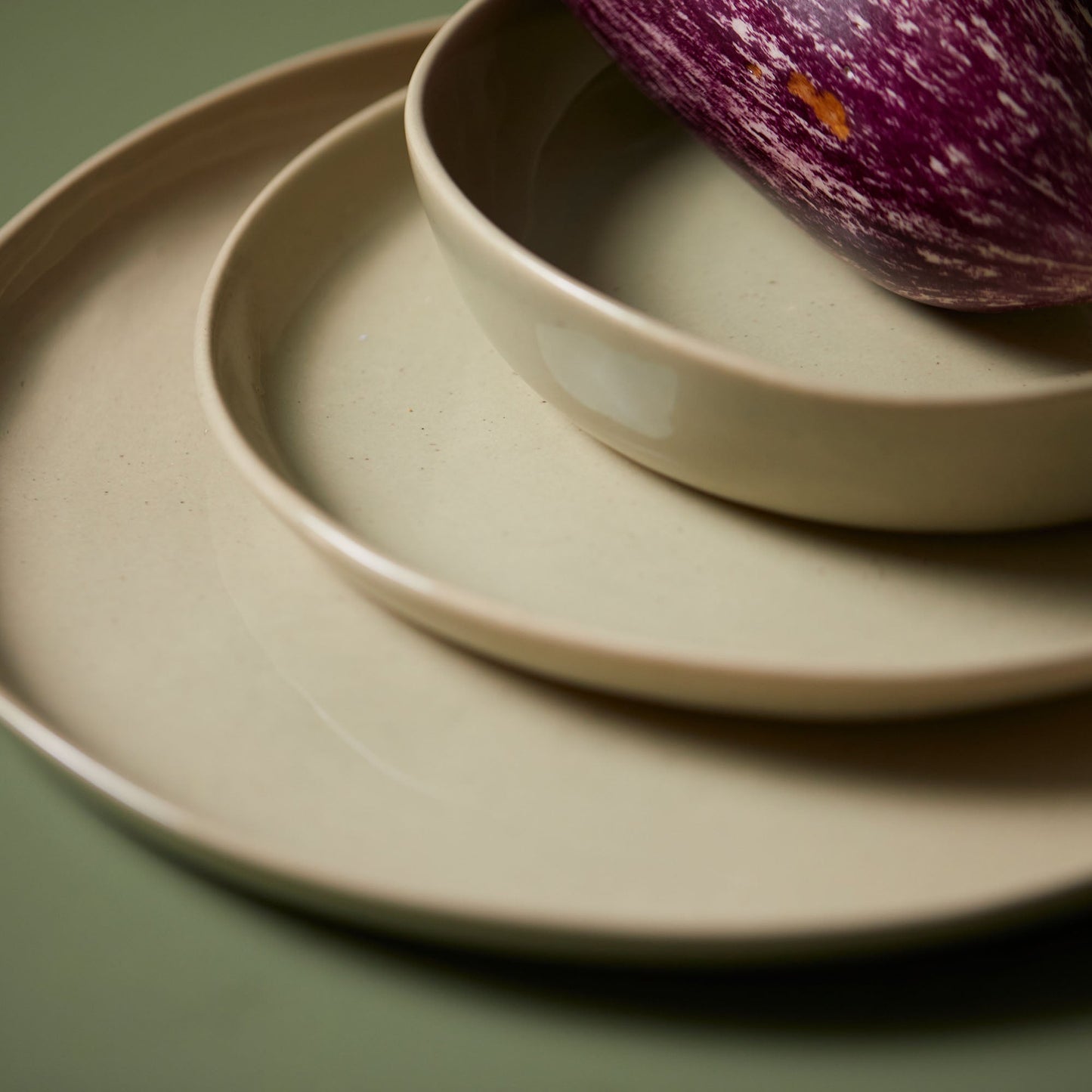 Henley Dinner Plate Sage Green The Conran Shop ScentiMelti Wax Melts