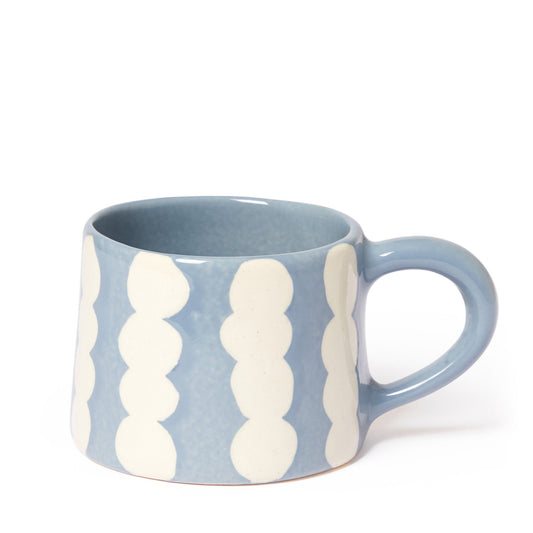 Wax Resist Mug Blue Speckle - ScentiMelti Home Fragrance, Beauty & Gifts UK