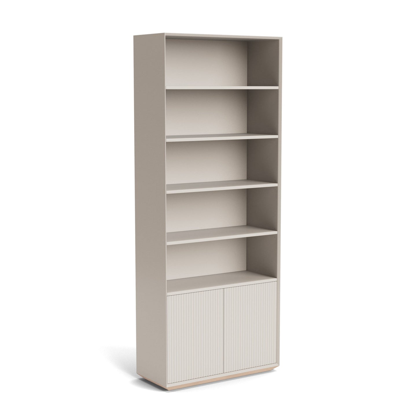 Pillar Shelving Cupboard Unit Stone 245cm - ScentiMelti Home Fragrance, Beauty & Gifts UK