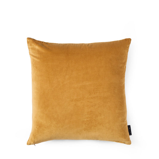 Velvet Cushion Cover Ochre 50 x 50cm - ScentiMelti Home Fragrance, Beauty & Gifts UK