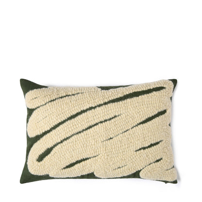 Scribble Green Cushion Cover 40 x 60cm - ScentiMelti Home Fragrance, Beauty & Gifts UK