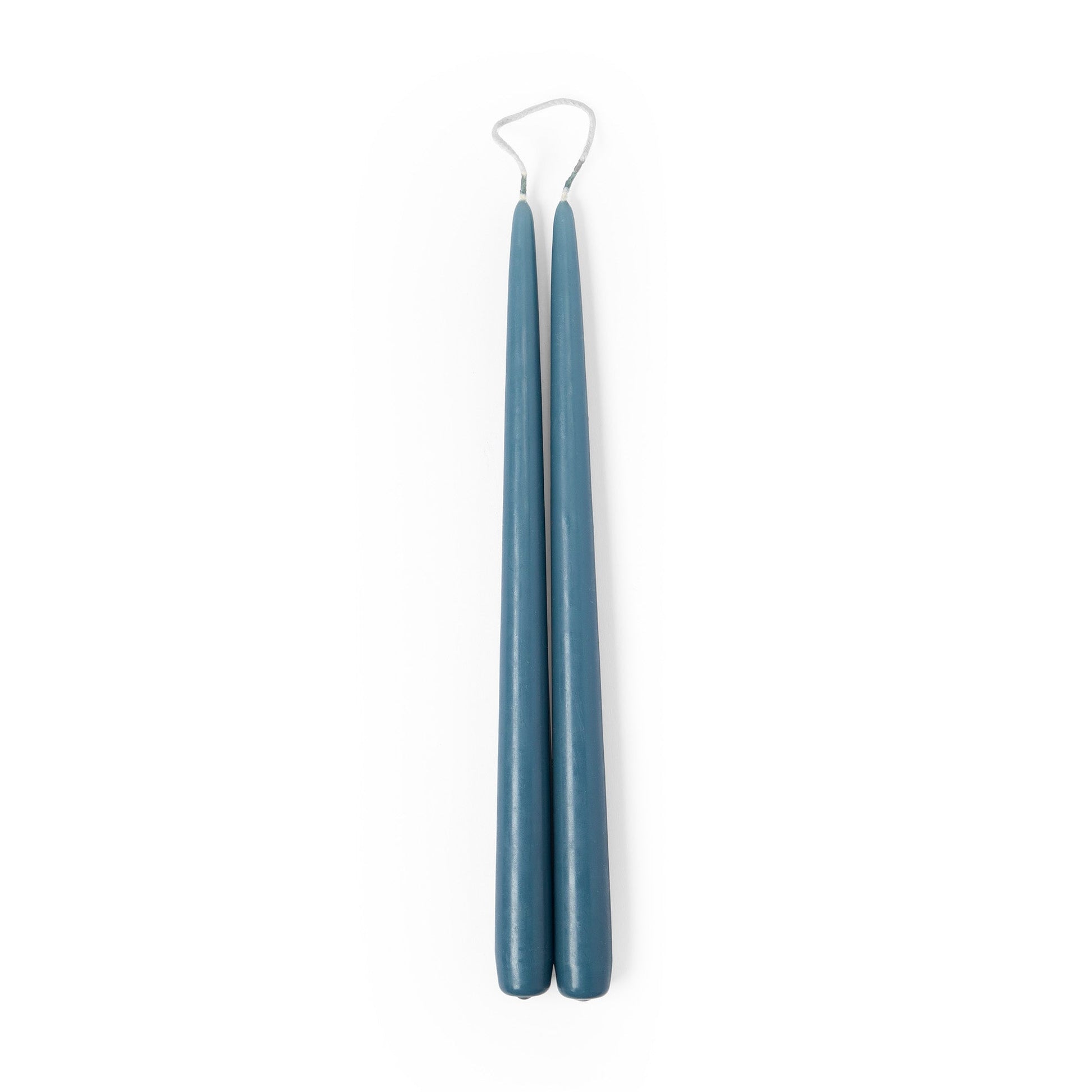 Taper Candle Pair Denim 30cm - ScentiMelti Home Fragrance, Beauty & Gifts UK