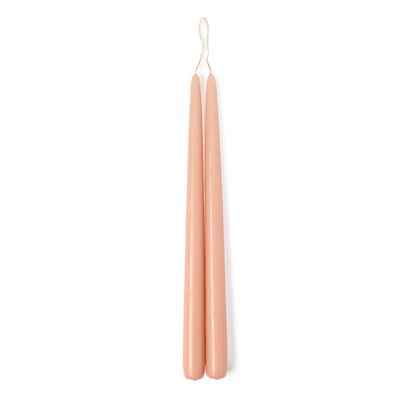 Taper Candle Pair Peach 30cm - ScentiMelti Home Fragrance, Beauty & Gifts UK