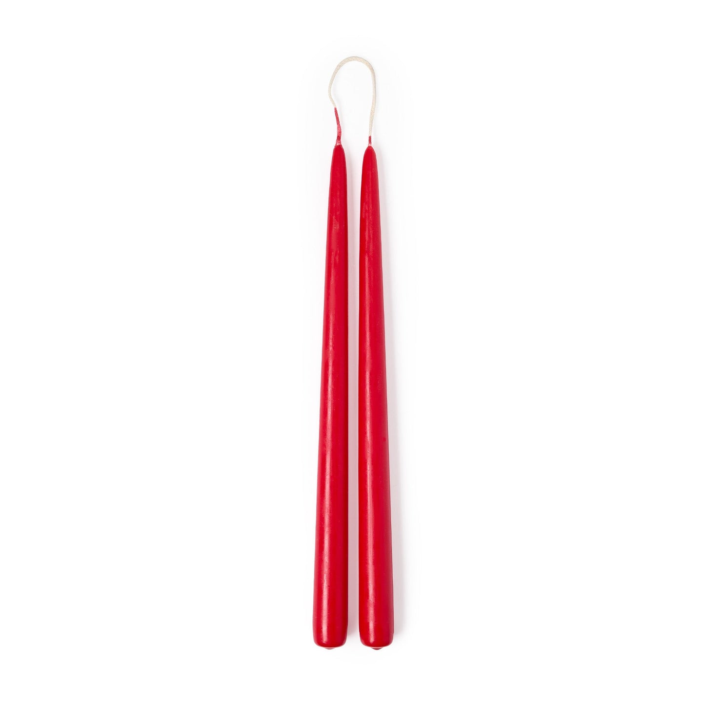 Taper Candle Pair Red 30cm - ScentiMelti Home Fragrance, Beauty & Gifts UK