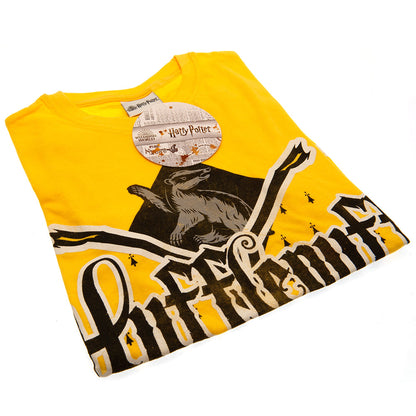 Harry Potter Hufflepuff T Shirt Junior 7-8 Yrs - ScentiMelti Home Fragrance, Beauty & Gifts UK