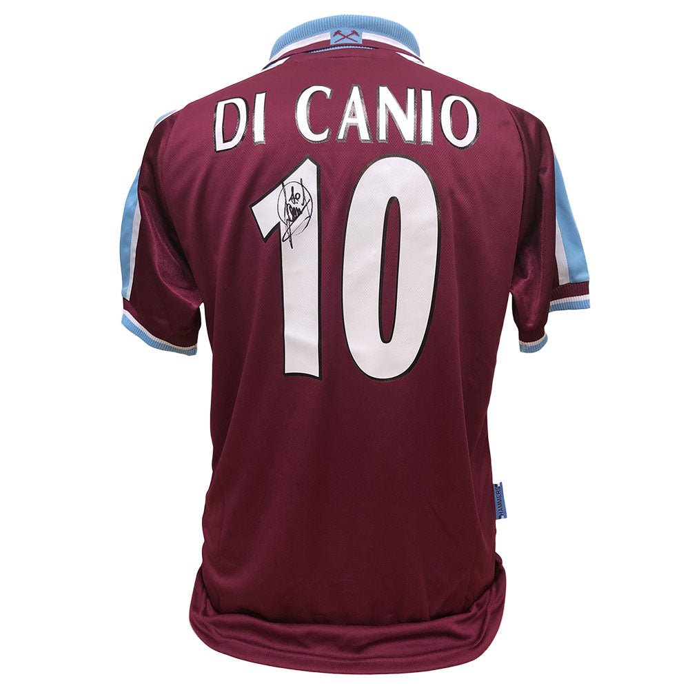 West Ham United FC Di Canio Signed Shirt Sweetlea Gifts Ltd ScentiMelti Wax Melts