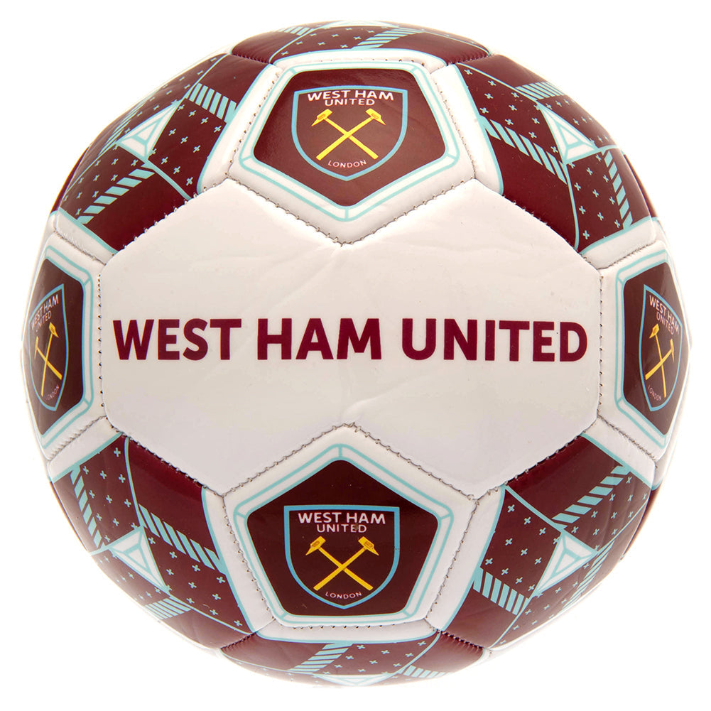 West Ham United FC Football Size 3 HX - ScentiMelti Home Fragrance, Beauty & Gifts UK