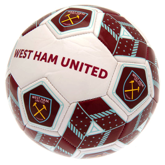 West Ham United FC Football Size 3 HX - ScentiMelti Home Fragrance, Beauty & Gifts UK