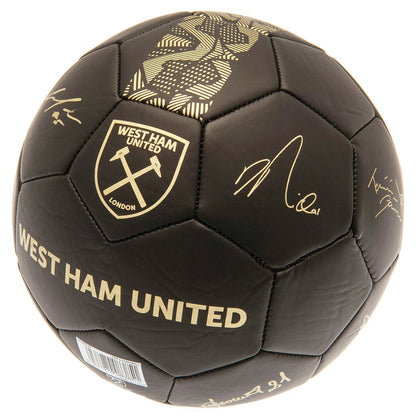 West Ham United FC Football Signature Gold PH - ScentiMelti Home Fragrance, Beauty & Gifts UK