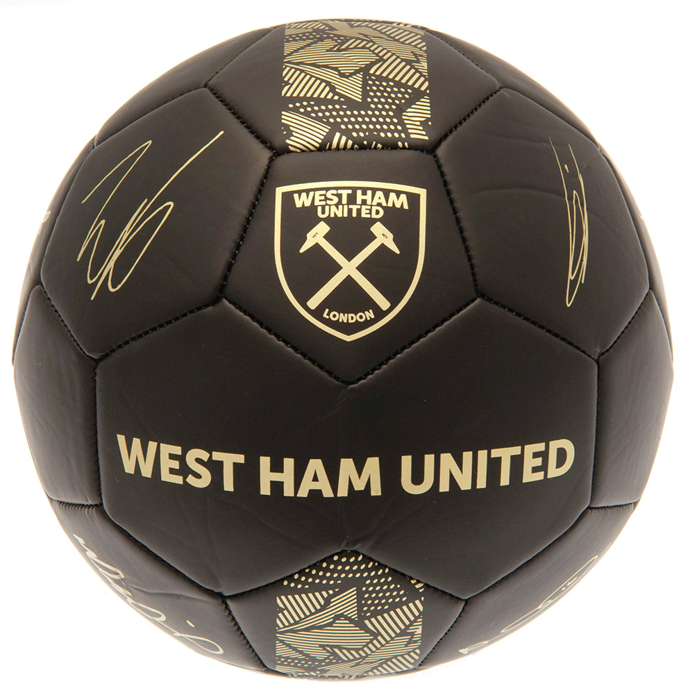 West Ham United FC Football Signature Gold PH - ScentiMelti Home Fragrance, Beauty & Gifts UK