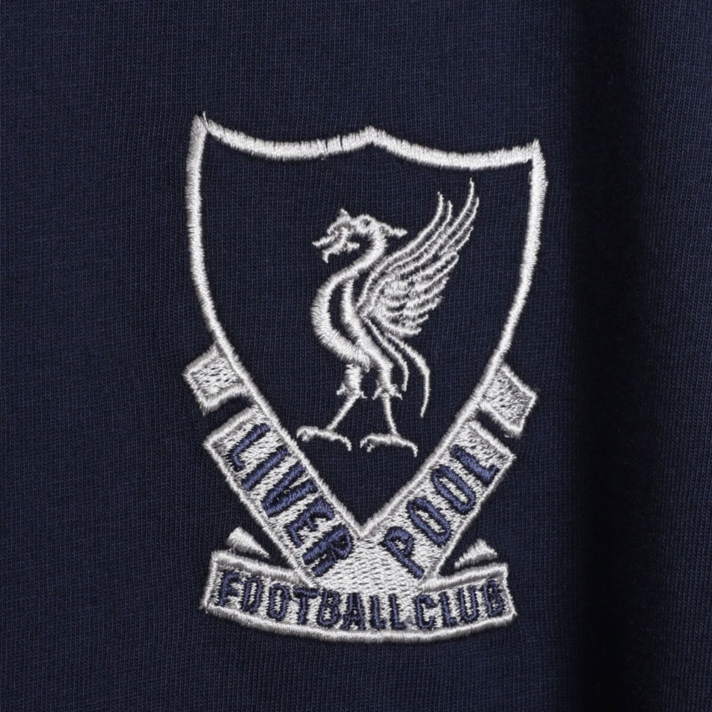 Liverpool FC 88-89 Crest T Shirt Mens Navy L - ScentiMelti Home Fragrance, Beauty & Gifts UK