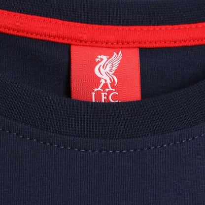 Liverpool FC 88-89 Crest T Shirt Mens Navy L - ScentiMelti Home Fragrance, Beauty & Gifts UK