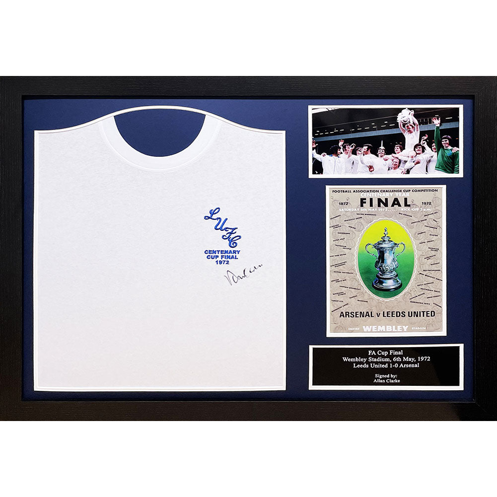 Leeds United FC 1972 Clarke Signed Shirt (Framed) Sweetlea Gifts Ltd ScentiMelti Wax Melts