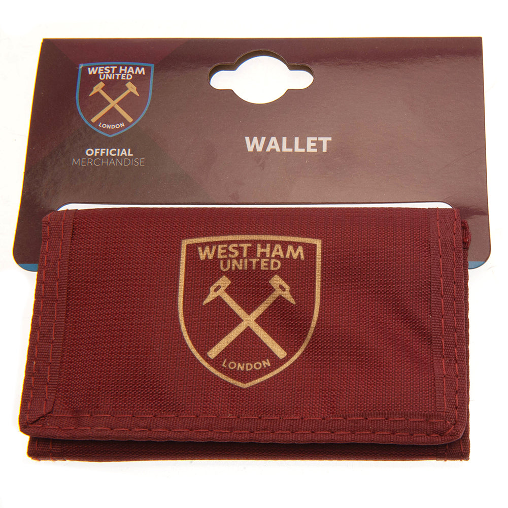 West Ham United FC Nylon Wallet CR - ScentiMelti Home Fragrance, Beauty & Gifts UK