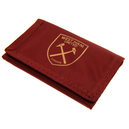 West Ham United FC Nylon Wallet CR - ScentiMelti Home Fragrance, Beauty & Gifts UK