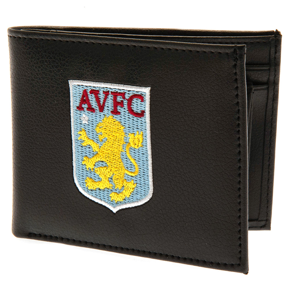 Aston Villa FC Embroidered Wallet - ScentiMelti Home Fragrance, Beauty & Gifts UK